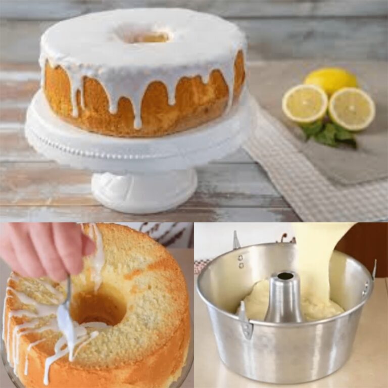 Chiffon cake al limone