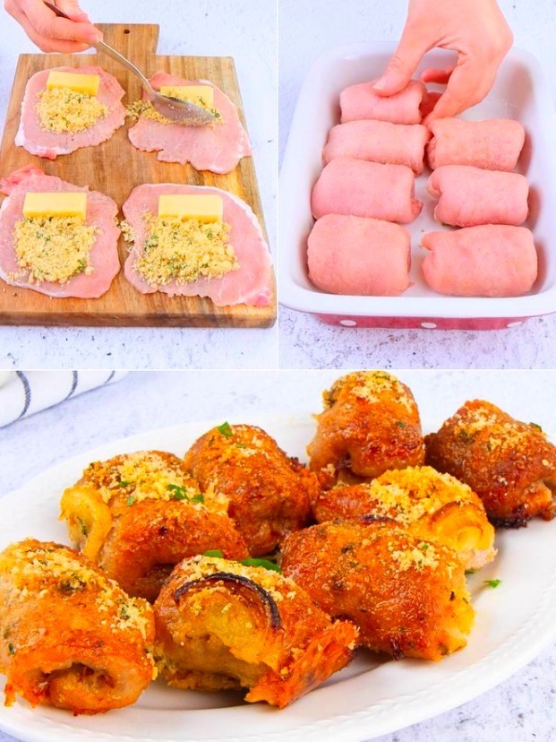 INVOLTINI DI LOMBO FILANTI E MORBIDISSIMI