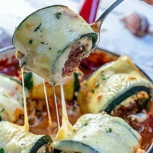 Rotoli di lasagna di zucchine