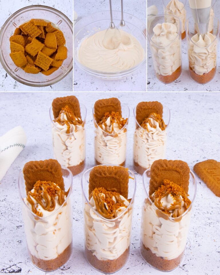 Dessert in vetro Lotus Biscoff con 4 ingredienti: la ricetta senza cottura per un dessert cremoso