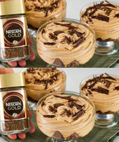 Dessert di mousse al caffè in 5 minuti! È così delizioso che lo preparo ogni fine settimana!