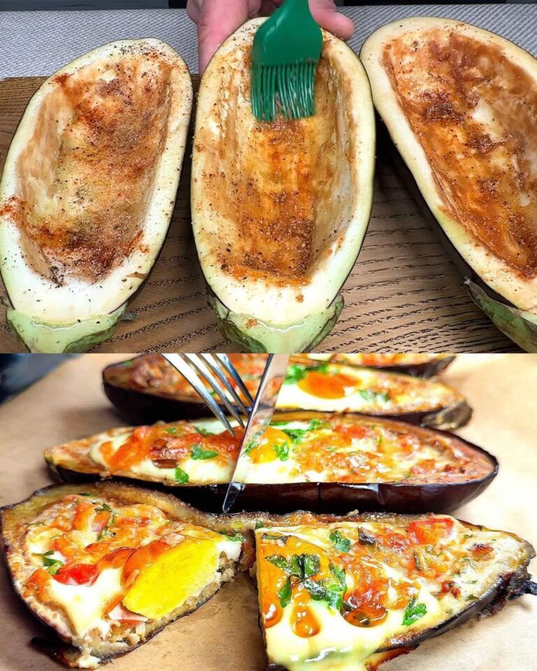 Melanzane al forno con pomodoro, aglio e formaggio