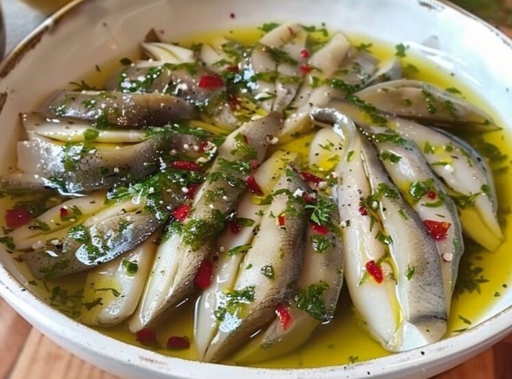 Ricetta napoletana per alici marinate