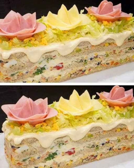 Speciale per le feste o per il pranzo estivo: Torta fredda al tonno