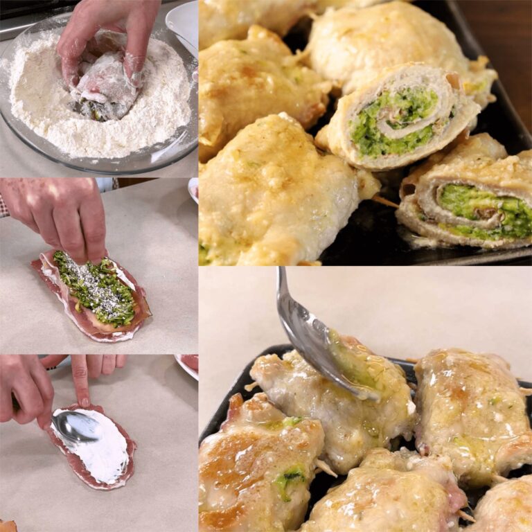 Involtini di carne e zucchine