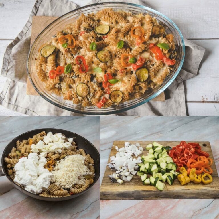 Pasta al forno con verdure