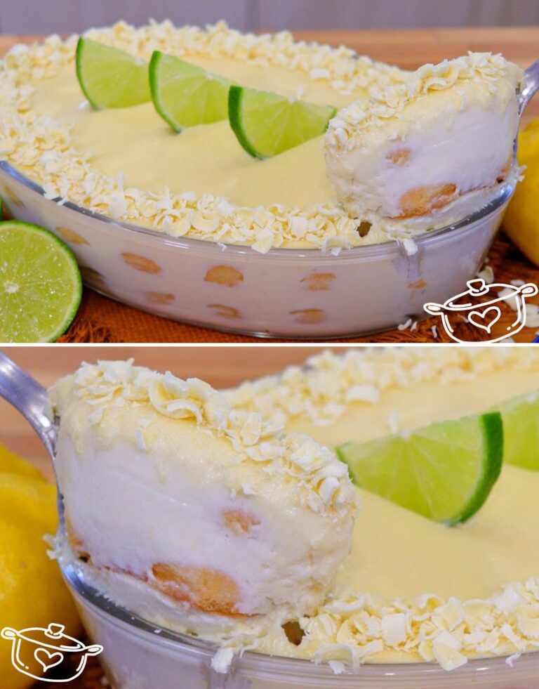 Pavé cremoso al limone facile