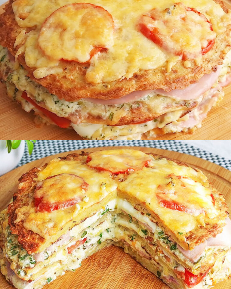 Una golosità ineguagliabile: goditi il ​​piacere di patate, prosciutto e pomodori!