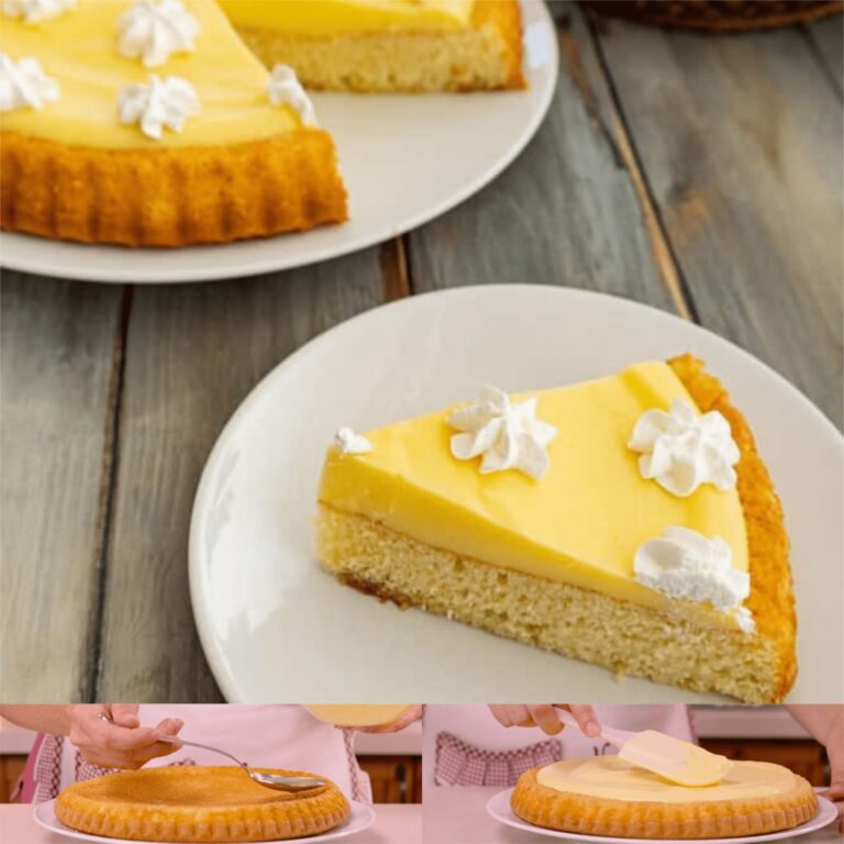 Crostata morbida al limone