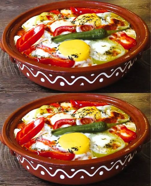 Il formaggio secondo Shopski a Gyuveche