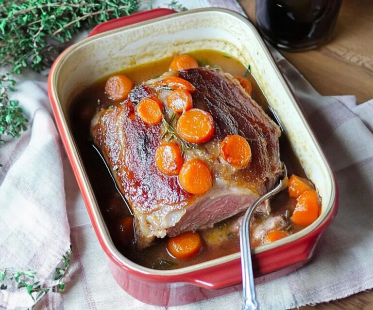 Rouelle di maiale al vino bianco