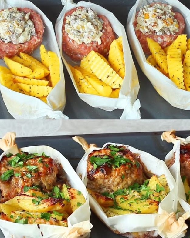 È così delizioso che lo preparo ogni settimana! Come cucinare facilmente patate e carne macinata.