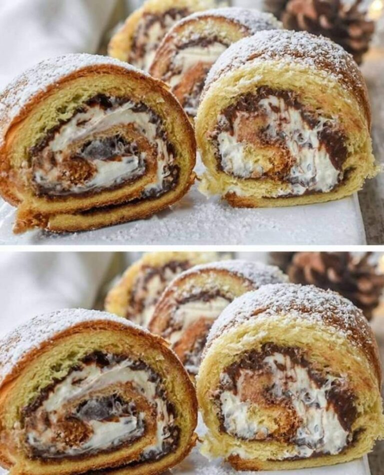 Dolce delizia: Ricetta delle girelle di pandoro ripiene di Nutella e crème fraîche