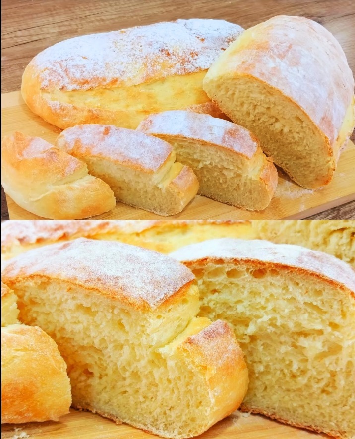 Ricetta per il pane a forma di nuvola