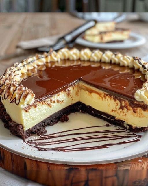 ublime Torta con Crema al Caramello e Ganache