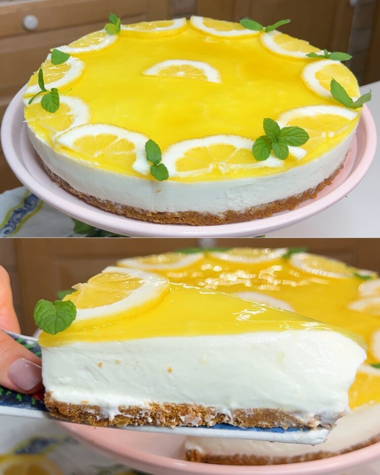 CHEESECAKE AL LIMONE Fresca, profumata e golosa, questa torta conquisterà solo lodi