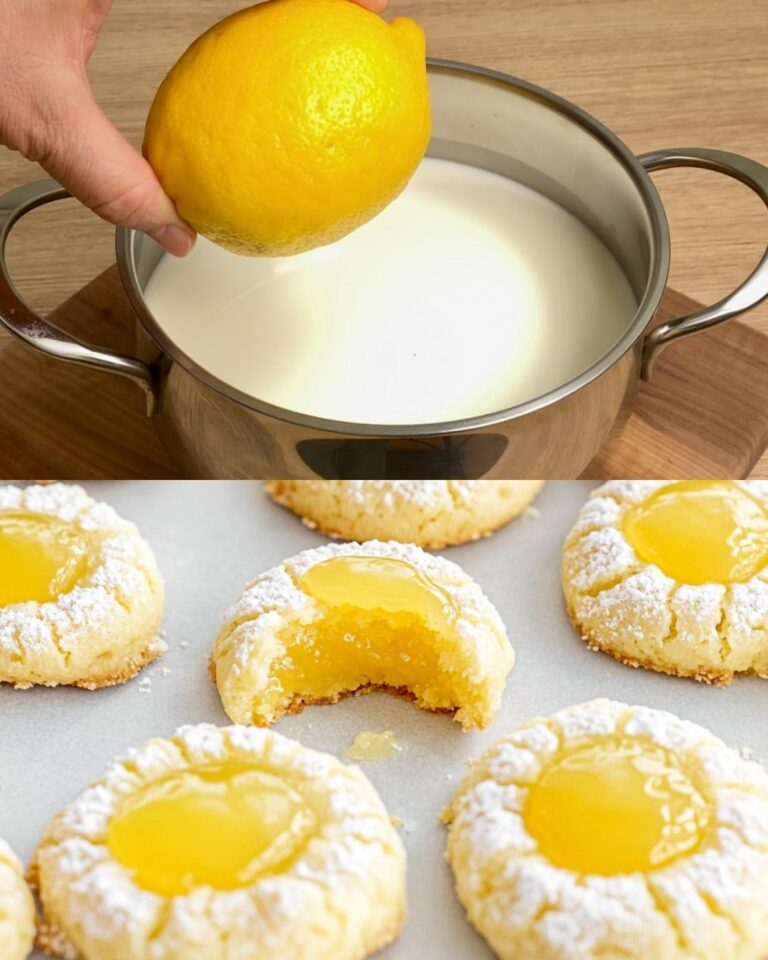 Ricetta dei Biscotti con Impronta di Pollice e Crema al Limone
