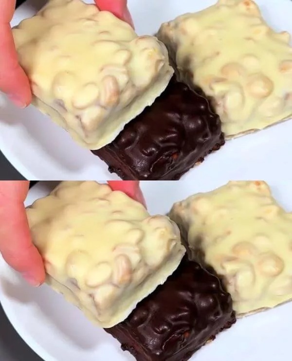 Voglio mangiarlo tre volte al giorno! Dessert incredibile senza cottura e farina!