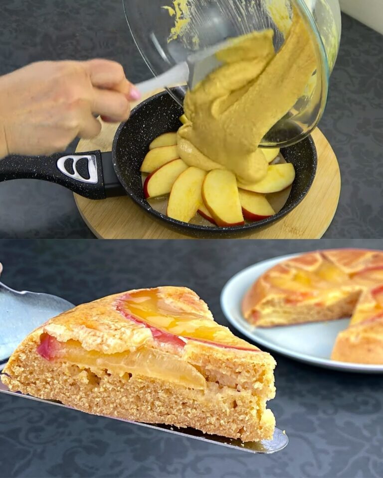 Torta di mele e avena dolcificata con stevia