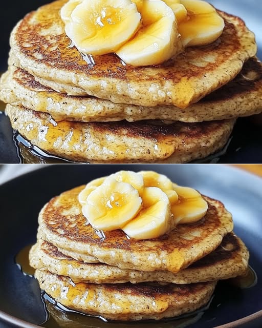Pancake di Avena e Banana: Una Colazione Sana e Golosa