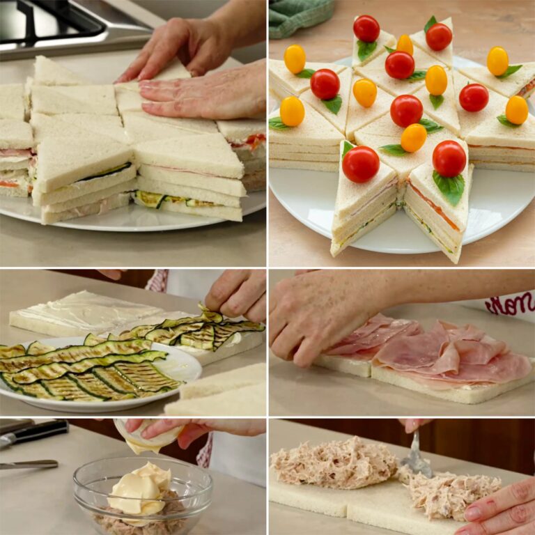 Stella di tramezzini