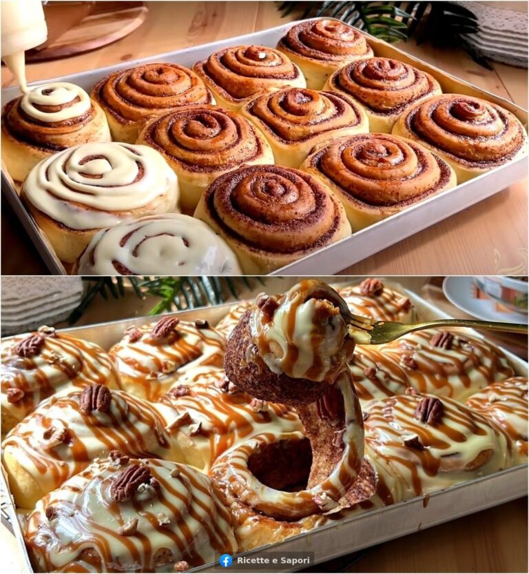 Panini alla cannella con pasta di cotone come nuvole