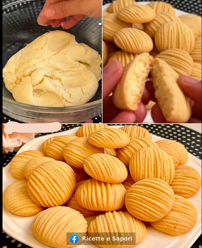 BISCOTTI AL BURRO FATTI IN CASA