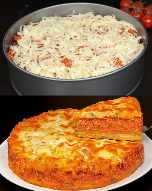 Casseruola di patate e carne a strati