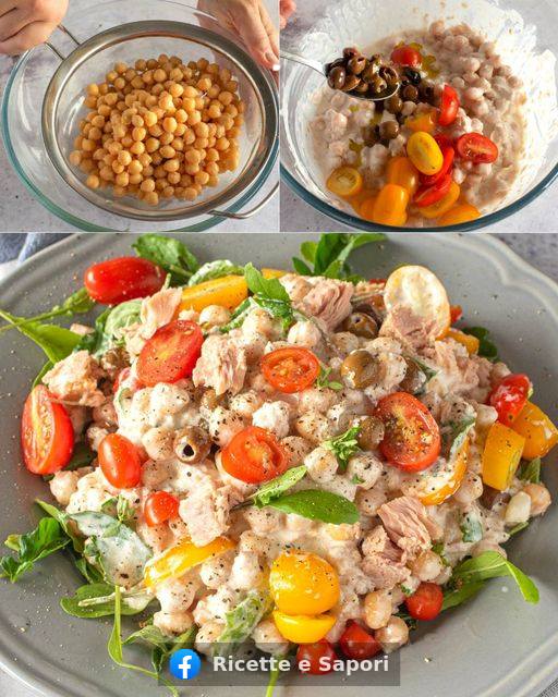 la ricetta dell’insalata di legumi fresca e golosa