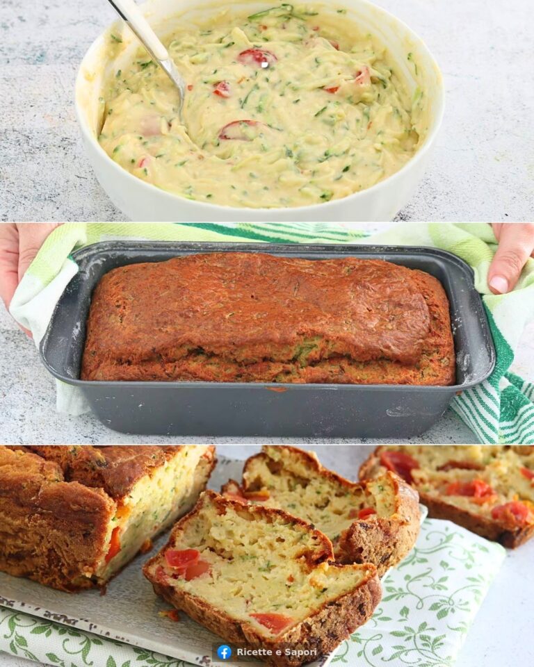 Plumcake alle verdure