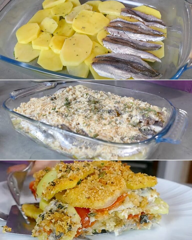 Sformato di alici e patate: la ricetta del piatto davvero squisito