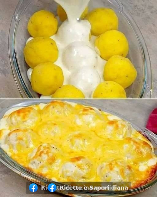 PATATE CON BESCIAMELLA