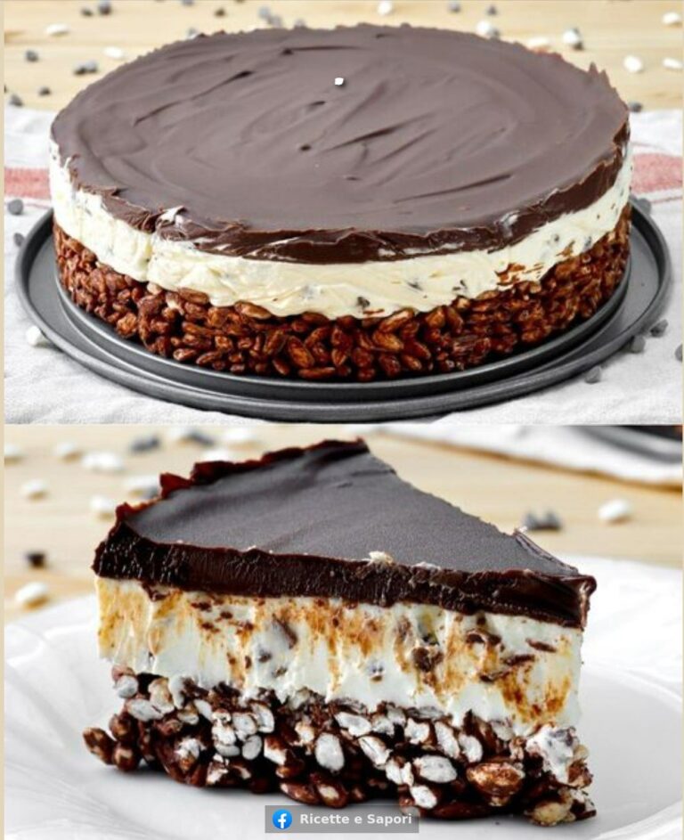 TORTA AL CIOCCOLATO E RISO SOFFIATO
