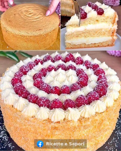 Torta soffice a tre strati: il dolce che si scioglie in bocca