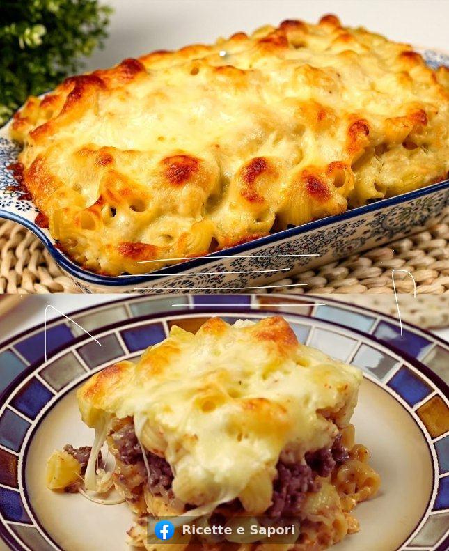 Ricetta pasta al forno con carne macinata e formaggio