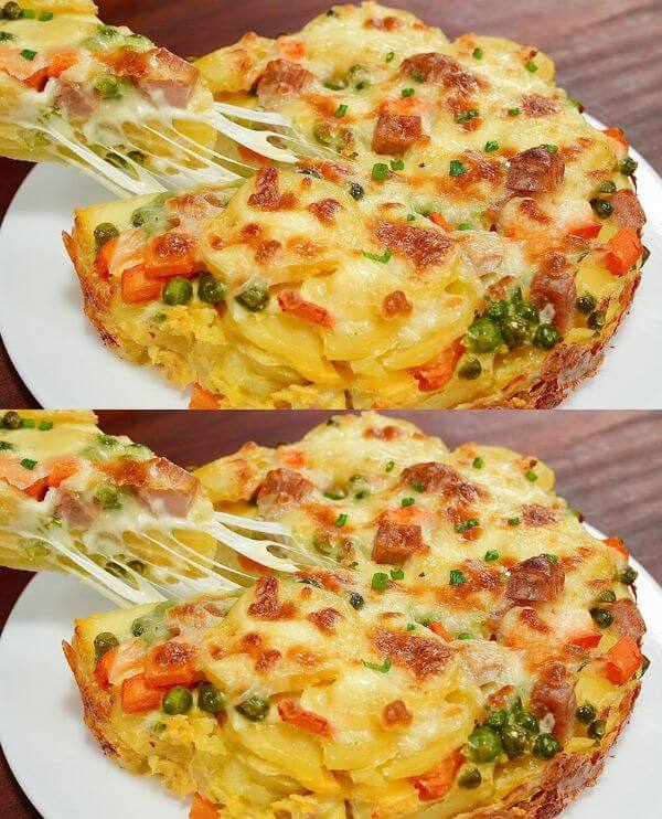 Patate e uova! Non avevo mai mangiato una cena così semplice e deliziosa come questa!