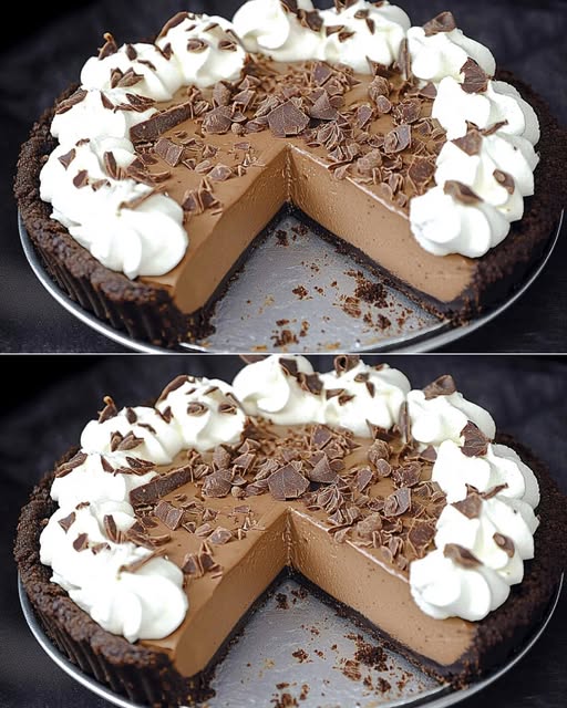 Torta Mousse al Cioccolato Senza Cottura