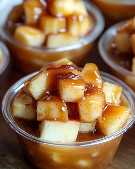Coppette di Mele Caramellate: Un Dessert Autunnale da Sogno