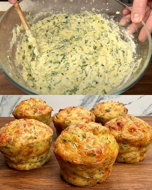 Muffin salati alle zucchine: la ricetta per farli alti e morbidi