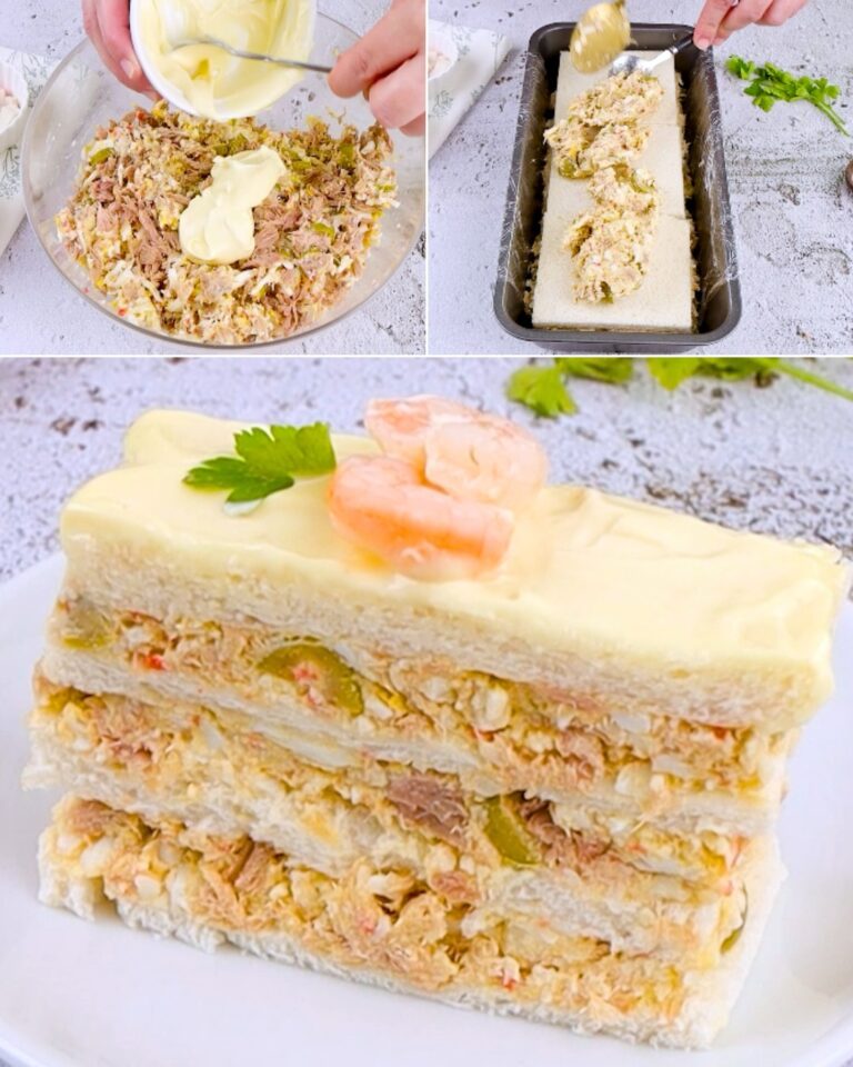 Torta sandwich: una ricetta antipasto incredibile!