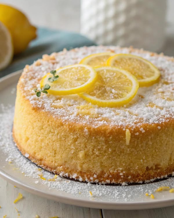 torta soffice al limone e ricotta. Un dolce semplice e profumato, perfetto per la colazione o la merenda.