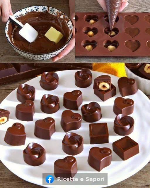 Cioccolatini: la ricetta facile e veloce per farli in casa
