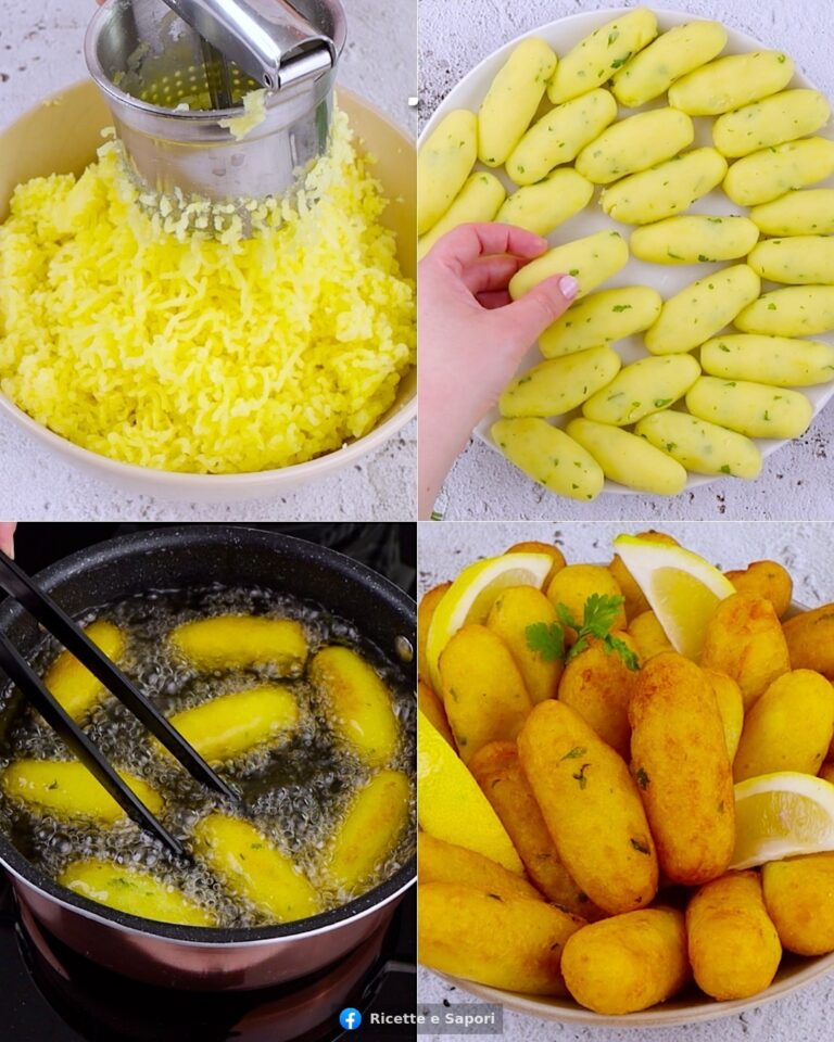Cazzilli (crocchette di patate italiane): veloci e buonissimi!