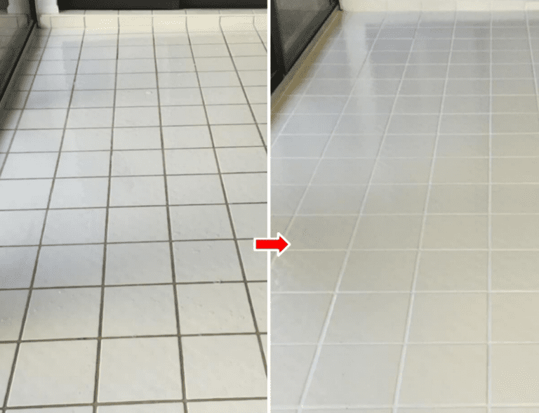 Come togliere il nero dalle fughe dei pavimenti