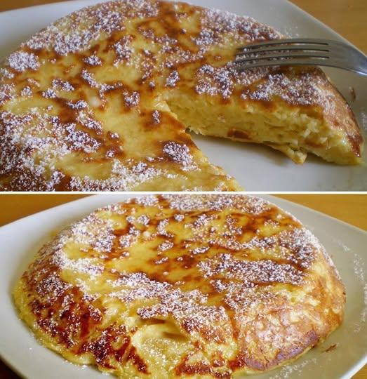 Ecco come preparare il dolce francese con latte e mele: