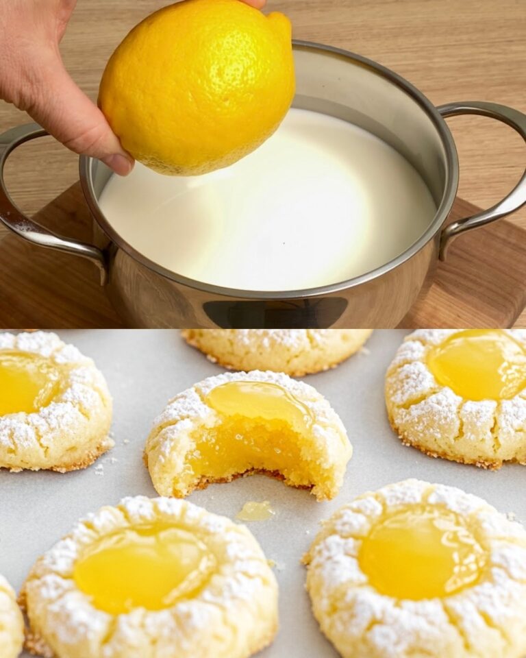 Ricetta dei Biscotti con Impronta di Pollice e Crema al Limone