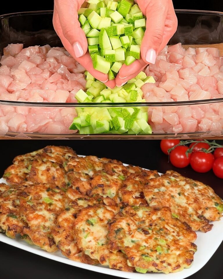 Ricetta per Pancake di Zucchine e Melanzane con Ripieno di Pollo