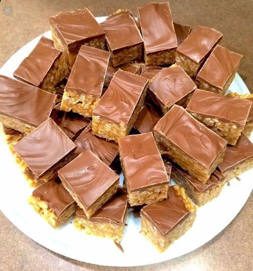 Brownies gommosi di Snickers
