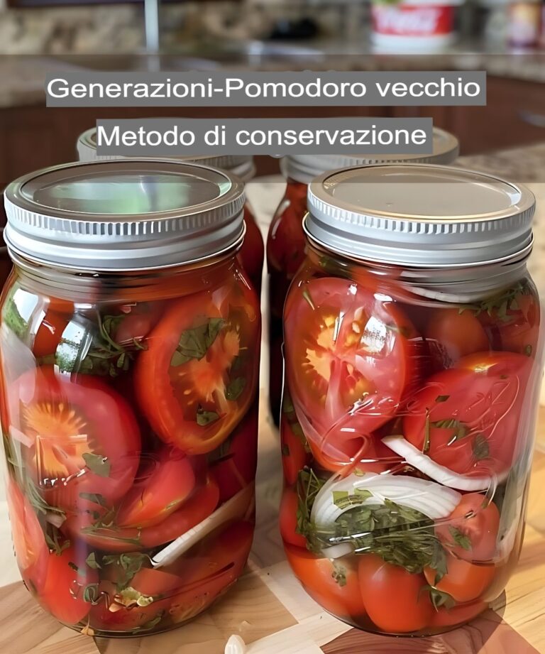Un metodo prezioso per conservare i pomodori Questo caro metodo di conservazione dei pomodori