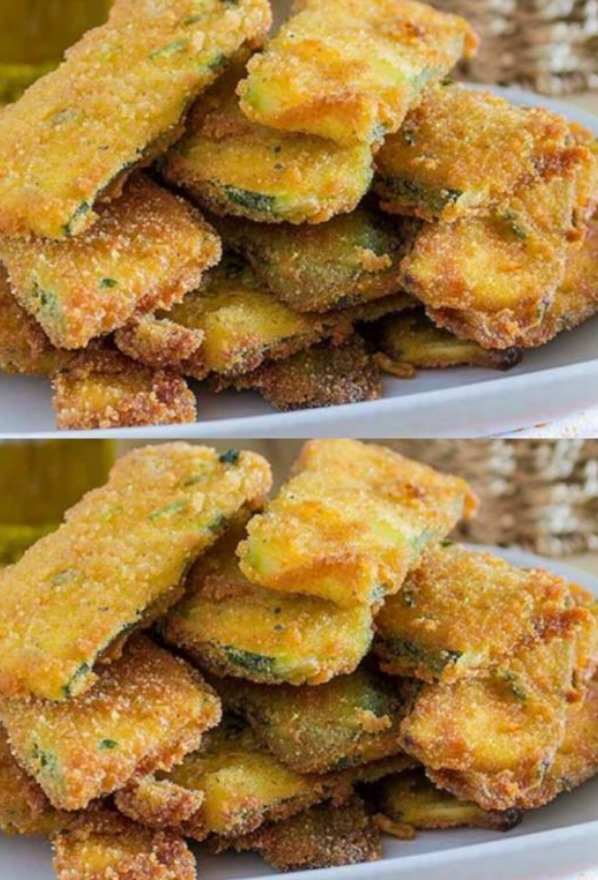 Le zucchine impanate fritte